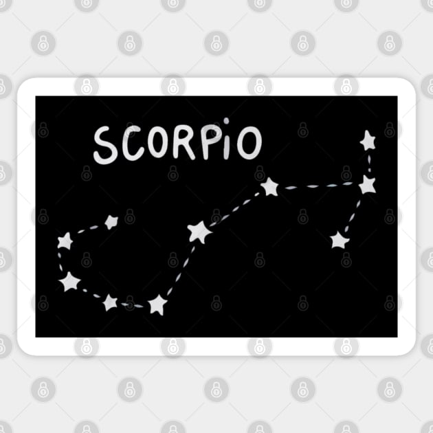 Zodiac Sign - Scorpio Sticker by Uwaki